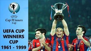 #029 UEFA CUP WINNERS CUP • ALL WINNERS 1961 - 1999 • WINNERS LIST