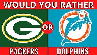 NFL QUIZ - Would You Rather Challenge!!! 