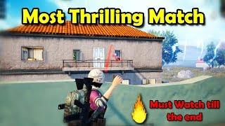 Most Thrilling Match forever in PUBG Mobile at the Last Zone