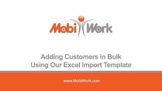 Adding Customers in Bulk Using Our Excel Import Template