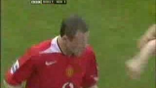 Rooney vs Newcastle