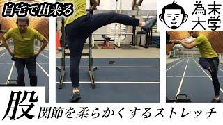 股関節の重要性と柔らかくするストレッチ・鍛える方法を紹介