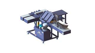 Industrial Cleaning Rags Baling Machine