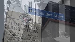 Andy James & Kevin Burns - Laurel & Hardy’s The Music Box stairs in Silverlake, CA