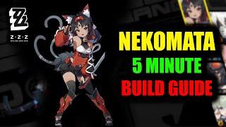 [Zenless Zone Zero] How to build Nekomata guide