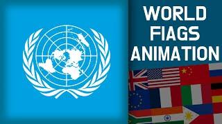 World Flag Animation