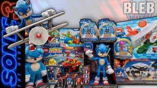 Sonic 3 toy collection unboxing | Tornado Biplane | Ultimate talking Sonic figure | ASMR Review