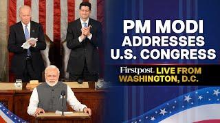 Modi US Visit LIVE: PM Modi Addresses Joint Meeting of US Congress | Modi US Congress Address LIVE