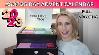 ASOS Beauty Advent Calendar Unboxing 2023