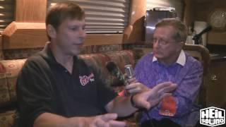 Bob Heil and Bob Workman talk on Charlie Daniels' bus