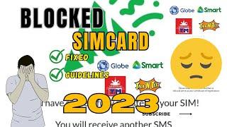 HOW TO FIX BLOCKED SIM OR DATA - Paano ma UNBLOCKED ang SMART, TALKNTEXT & SUN networks | FIXED