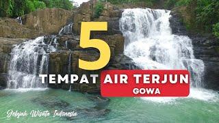 5 TEMPAT WISATA AIR TERJUN POPULER  KAB.GOWA • #jelajahwisataindonesia  / #rimbaadventure