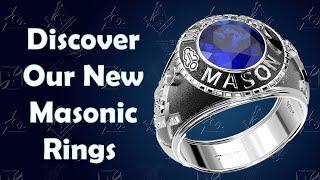 Unveiling: The Newest Masonic Ring Collection