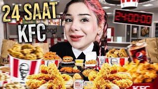 24 SAAT BOYUNCA KFC YEDİM ! KİLO ALDIM  #24saat