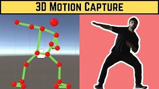 3D Motion Capture using Normal Webcam | Computer Vision OpenCV