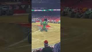 Bicycle to Moonwalk from Tyler Menninga in Grave Digger! | Houston 2021 #monsterjam #shorts #2021