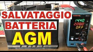 BATTERIA AGM SALVATA