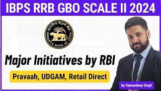 IBPS RRB Scale II 2024: Major initiatives by RBI