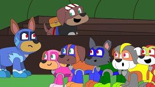 Pups Vs Training Day - Paw Patrol Parody Animation