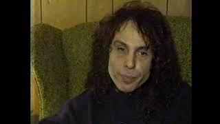 Ronnie James Dio interviewed on WIXT Channel 9 News - Syracuse, NY - 1988