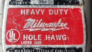 Milwaukee 1675 Hole Hawg Drill Service & Discussion