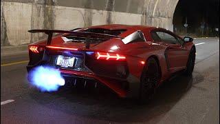 BRILLIANT / STARDROPPER exhaust Lamborghini Aventador SV in the tunnel! Is it better than Gintani?