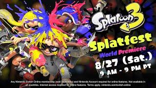 Splatoon 3 - Splatfest World Premiere