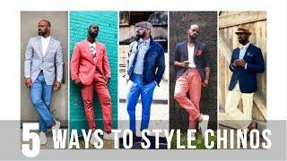 5 WAYS TO STYLE CHINOS | The StyleJumper