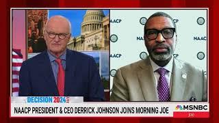 MSNBC | President and CEO Derrick Johnson on VP Kamala Harris' Campaign, Project 2025, and more