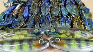 Bait-Makers Blog: Okee-Magic Laminates; Drizzle Swimbaits & Crawfish Boil