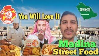 First Time Eating Al Baik Food In Saudi Arabia  || Madina Food Street