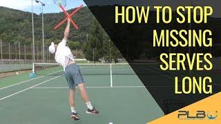 Tennis Serve: How To Stop Missing Serve Long I JM Tennis - Online Tennis Training Programs