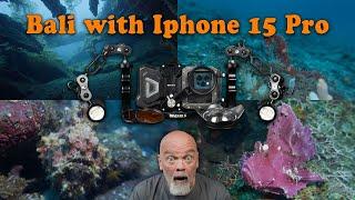 I Dive in Bali with the iPhone 15 Pro