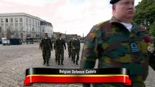 Walking is a hard task when you're a Belgian Defence Cadet