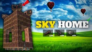 OXIDE - I BUILD SKY BASE Я строю небесную базу ️ #oxide #rust #trending