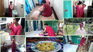 Indian Housewife Morning House Cleaning Routine /Morning To Evening Daily Routine