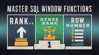 Master SQL Window Functions: RANK & DENSE RANK