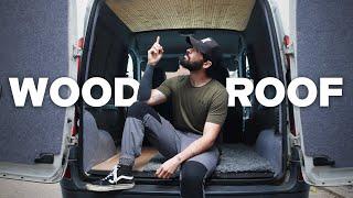 Simple Wooden Roof Installation for My Micro Campervan (with help)