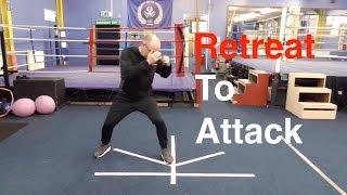 Boxing Footwork Drill - Retreat to Attack