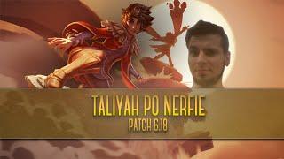 Taliyah po nerfach (Patch 6.18)