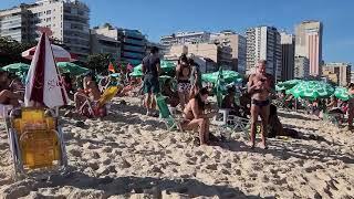 Let`s go for  Beach Walking Tour on Leblon beach in Rio de Janeiro Brazil 2024!