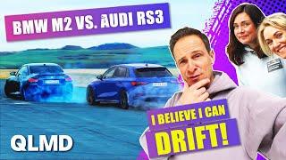 Steffi vs. Janky! | Audi RS3 Perf. vs. BMW M2 | Matthias Malmedie