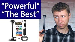 Indoor TV Antenna for Smart TV Powerful Best Amplifier Review