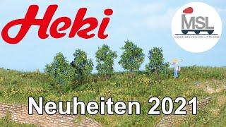 Heki Neuheiten 2021 Präsentation vom Modellbahnshop Lippe