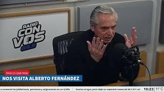 Exclusiva: Alberto Fernández en #PaseLoQuePase