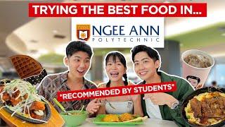 Trying BEST food in Ngee Ann Poly! *RECOMMENDED BY STUDENTS*