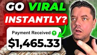 I Went Viral on TikTok in Just 4 Days and Made $1,465 Passively – Here's EXACTLY How!