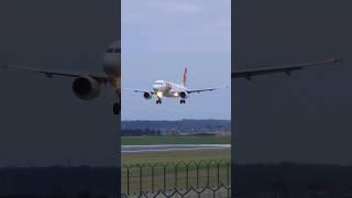 TAP Air Portugal A319 Landing in Brussels  #s24ultra