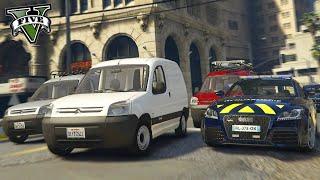 GO FAST CITROËN BERLINGO STAGE 3 VS 4 PATROUILLES DE GENDARMERIE | GTA V RP MOD