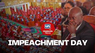 The Senate convenes over the impeachment of DP Gachagua